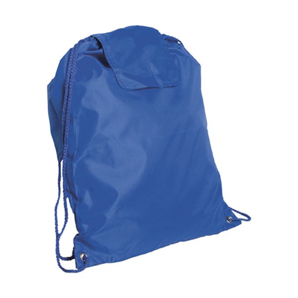 Junior polyester rucksack in cobalt-blue