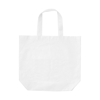 Shopping bag, non-woven  in white