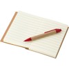 Small notebook in red