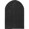 Garment bag with a zipper in Black