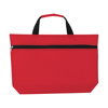 Non-woven document bag. in red