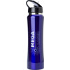 Aluminium sports flask, 500ml in cobalt-blue