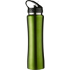 Aluminium sports flask, 500ml in light-green