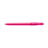 Twist action ballpen with black ink. in pink