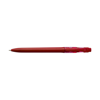 Twist action ballpen with black ink. in red