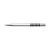 Aluminium Ballpen With Black Ink in silver-and-black