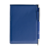 Notebook With Pu Cover And Pen in blue