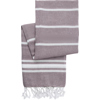 Cotton towel in Burgundy