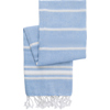 Cotton towel in Light Blue