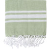 Cotton towel in Light Green