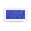 Plastic digital weather station. in white