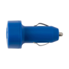 Car Adapter With Two Ports in cobalt-blue