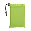 Soft padded 600D polyester stadium cushion. in light-green