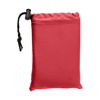 Soft padded 600D polyester stadium cushion. in red