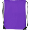 Drawstring backpack in Purple