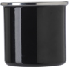 Enamel steel mug (350ml) in Black