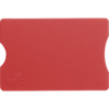 Card holder with RFID protection in Red