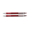 Ballpen & pencil set in red