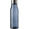 Glass and stainless steel bottle (500ml) in Black