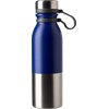 Stainless steel double walled bottle (600ml) in Blue