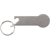 Stainless steel multifunctional key chain in Silver