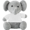 Plush elephant in Grey