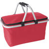 Foldable shopping basket in Red