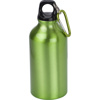 400ml Aluminium water bottle in light-green