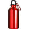 400ml Aluminium water bottle in red