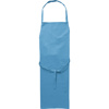 Cotton apron in Light Blue