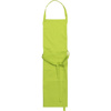 Cotton with polyester apron in Lime