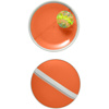 Plastic ball game (3pc) in Orange