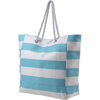 Cotton beach bag in Light Blue