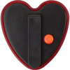 Heart shaped safety light in Red