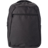 Polyester backpack in Black