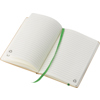 The Assington - Recycled paper notebook in Lime