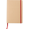 The Assington - Recycled paper notebook in Red