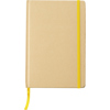 The Assington - Recycled paper notebook in Yellow