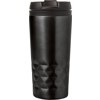 The Tower - Stainless steel double walled travel mug (300ml) in Black