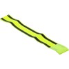 Arm band with reflective stripes in Yellow