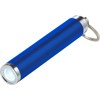 LED flashlight with key ring in Blue