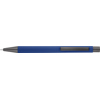 Ballpen with rubber finish in Blue