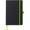 Notebook (approx. A5) in Lime