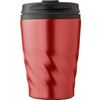 Stainless steel mug (325ml) in Red