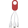 Charger cable set in Red