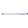 Ballpen with rubber finish in White