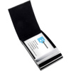 Business card holder in Black/silver