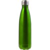 Stainless steel single walled bottle (650ml) in Green