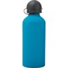 Aluminium single walled water bottle (600ml) in Blue