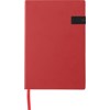 Notebook with USB drive (approx. A5) in Red